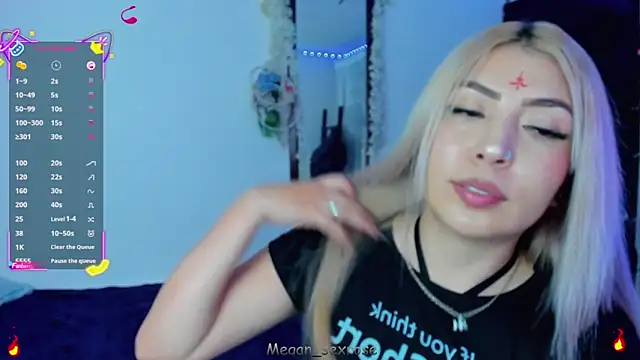 megan sexrose online show from 7, 1, 2026