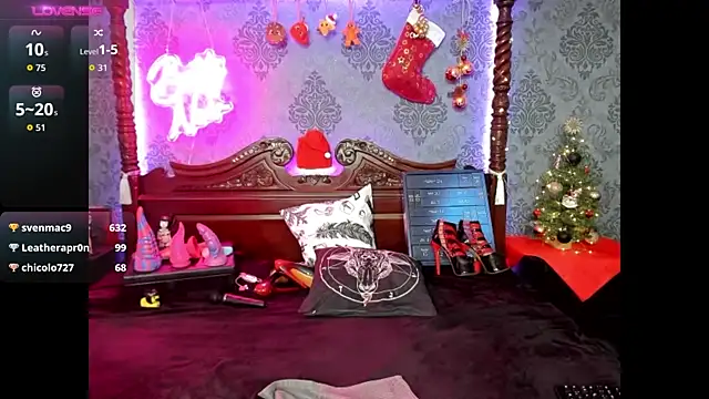 BettyNoir online show from 17, 12, 2025