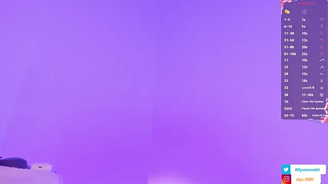 alysson 18 online show from 21, 2, 2026