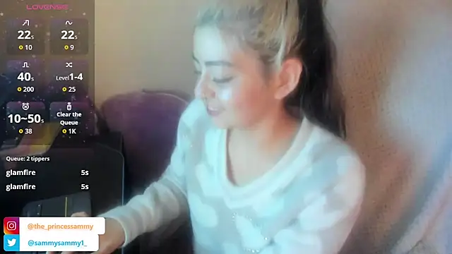 Sammysammy  online show from 18, 6, 2026
