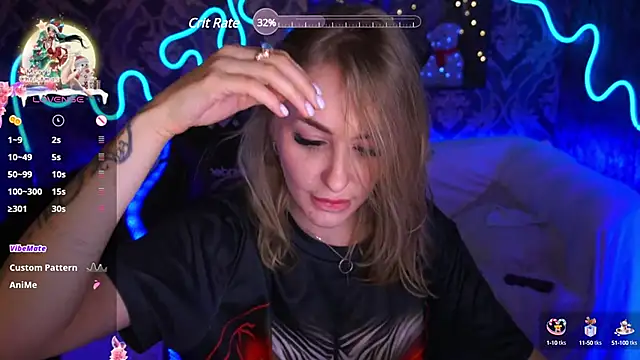 GraceCandy online show from 4, 1, 2025