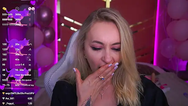 GraceCandy online show from 19, 2, 2025