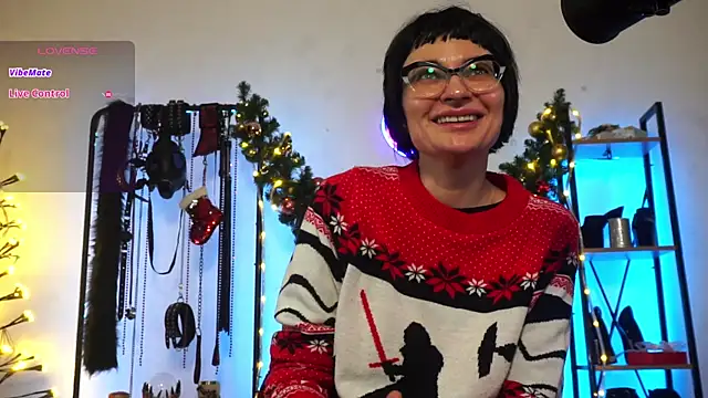 CyberXGoddess online show from 16, 12, 2025