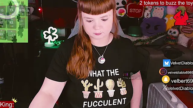 VelvetDiablo online show from 26, 2, 2026