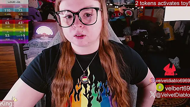 VelvetDiablo online show from 1, 7, 2026