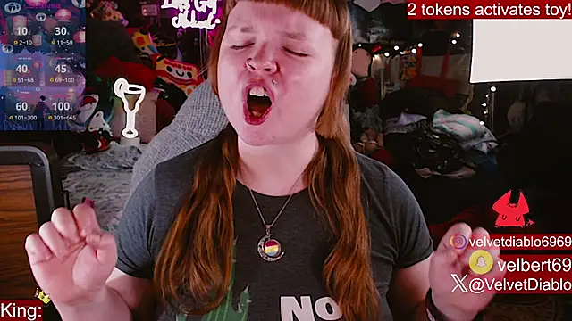 VelvetDiablo online show from 28, 7, 2026