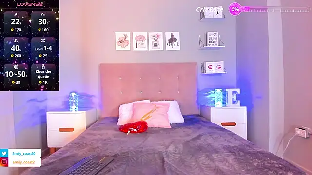 EmilyCoast-1 online show from 4, 2, 2026