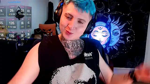 Marieblueeyes online show from 7, 2, 2025