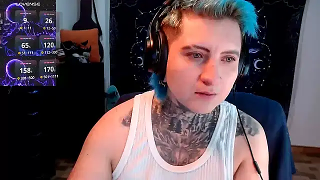 Marieblueeyes online show from 18, 2, 2025