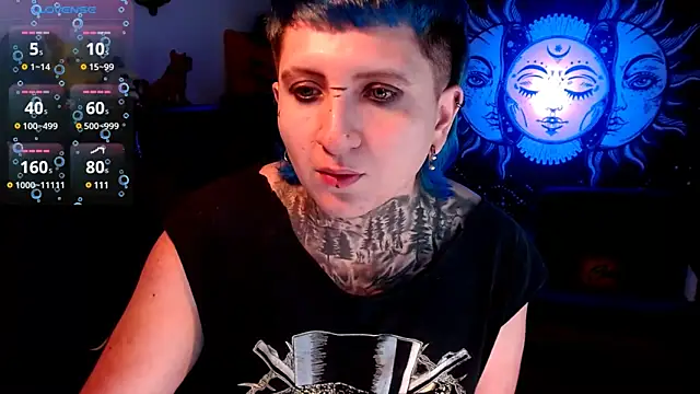 Marieblueeyes online show from 7, 3, 2025