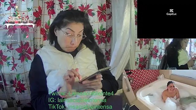 Snapshot of LaInsaciableIntensa chatting on 4, 1, 2025 LaInsaciableIntensa online show from 4, 1, 2025
