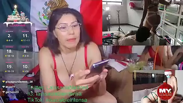 Snapshot of LaInsaciableIntensa chatting on 19, 1, 2025 LaInsaciableIntensa online show from 19, 1, 2025