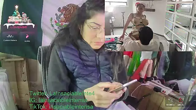 Snapshot of LaInsaciableIntensa chatting on 24, 1, 2025 LaInsaciableIntensa online show from 24, 1, 2025