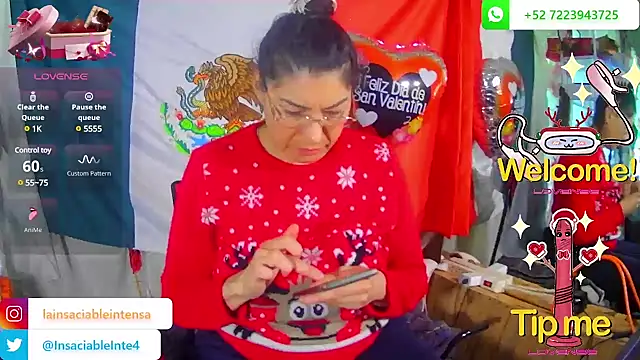 Snapshot of LaInsaciableIntensa chatting on 14, 2, 2025 LaInsaciableIntensa online show from 14, 2, 2025