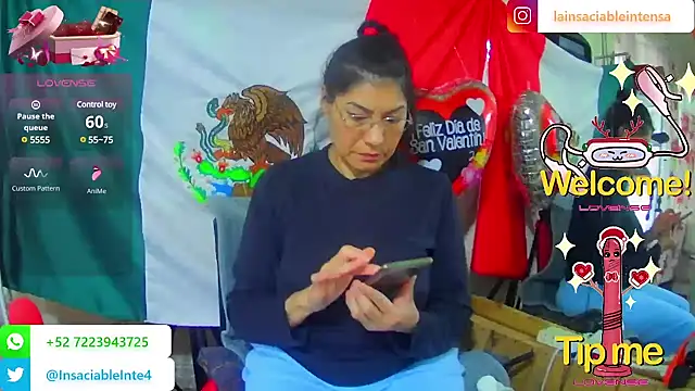 Snapshot of LaInsaciableIntensa chatting on 18, 2, 2025 LaInsaciableIntensa online show from 18, 2, 2025