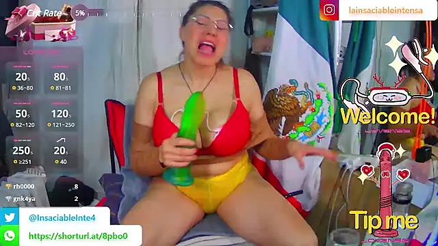 Snapshot of LaInsaciableIntensa chatting on 28, 2, 2025 LaInsaciableIntensa online show from 28, 2, 2025