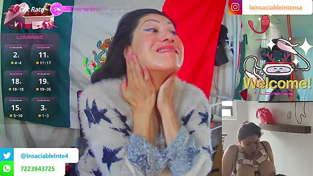 Snapshot of LaInsaciableIntensa chatting on 13, 3, 2025 LaInsaciableIntensa online show from 13, 3, 2025