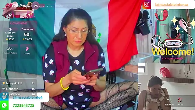 Snapshot of LaInsaciableIntensa chatting on 14, 3, 2025 LaInsaciableIntensa online show from 14, 3, 2025