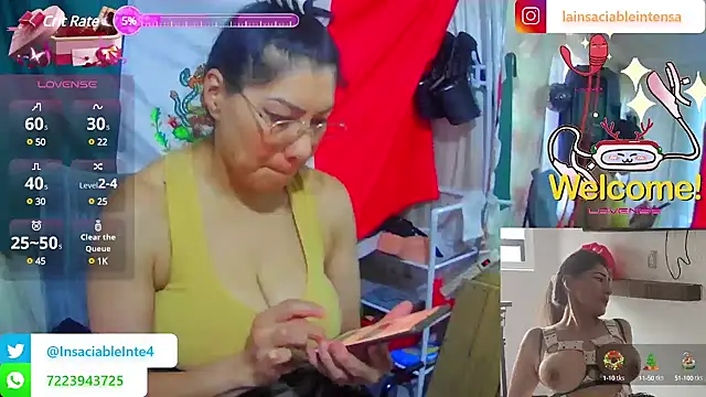 Snapshot of LaInsaciableIntensa chatting on 14, 3, 2025 LaInsaciableIntensa online show from 14, 3, 2025