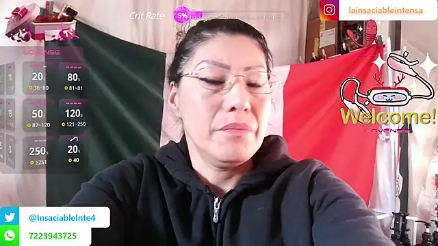 Snapshot of LaInsaciableIntensa chatting on 16, 3, 2025 LaInsaciableIntensa online show from 16, 3, 2025