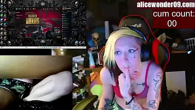 alicewonder09 online show from 13, 1, 2025