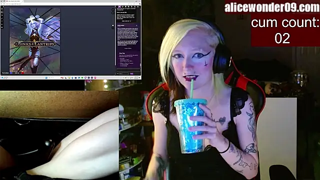 alicewonder09 online show from 31, 1, 2025