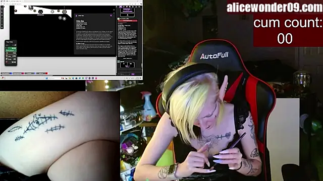 alicewonder09 online show from 31, 1, 2025