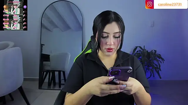 caroline23 x online show from 26, 2, 2025
