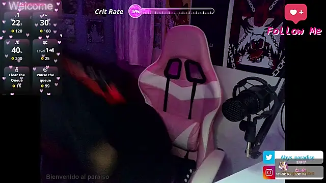 Abysparadise online show from 3, 12, 2025