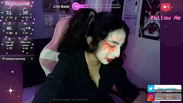 Abysparadise online show from 5, 4, 2026