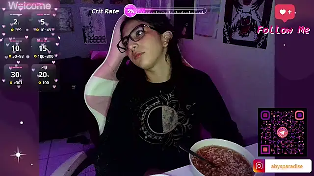 Snapshot of Abysparadise chatting on 10, 6, 2026 Abysparadise online show from 10, 6, 2026