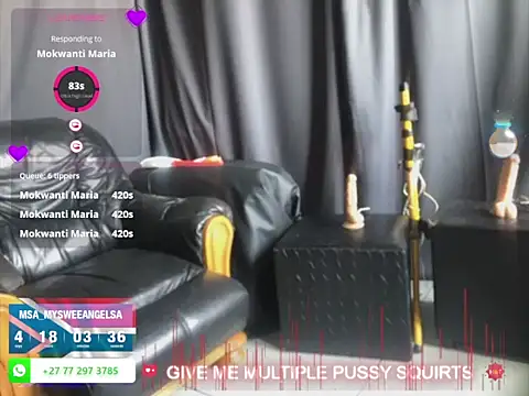 MySweetAngelsSA online show from 24, 10, 2025