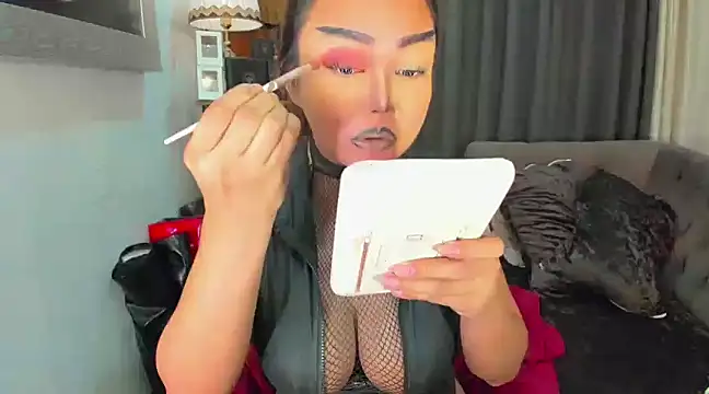 Snapshot of AsianHotieTS chatting on 18, 1, 2025 AsianHotieTS online show from 18, 1, 2025