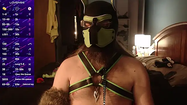 kinkywolf429 online show from 21, 11, 2025