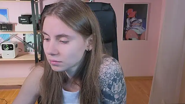Snapshot of _AnnaStark_ chatting on 1, 10, 2025 AnnaStark online show from 1, 10, 2025