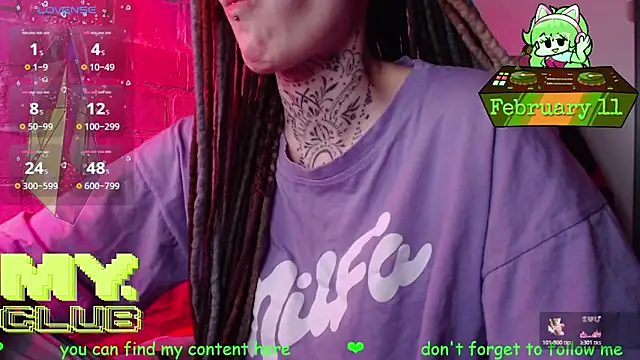 Witch Emma online show from 11, 2, 2026