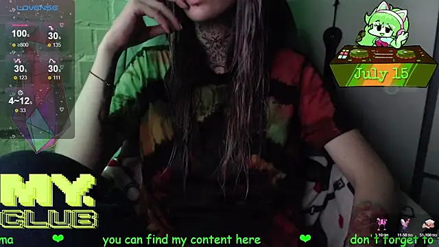 Witch Emma online show from 15, 7, 2026