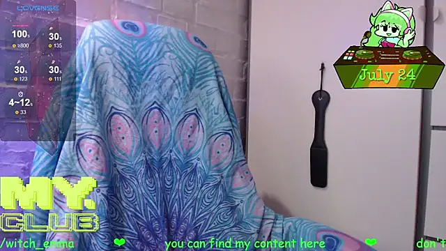 Witch Emma online show from 24, 7, 2026