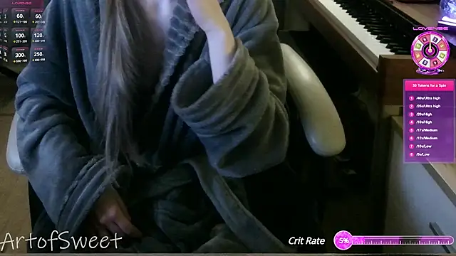 Snapshot of ArtofSweet chatting on 1, 12, 2024 ArtofSweet online show from 1, 12, 2024