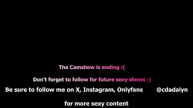 CDAdalyn online show from 9, 2, 2026