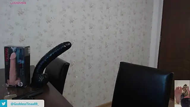 Goddess Tina online show from 22, 10, 2025