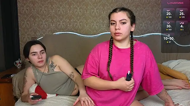 twobabesweet online show from 22, 2, 2025