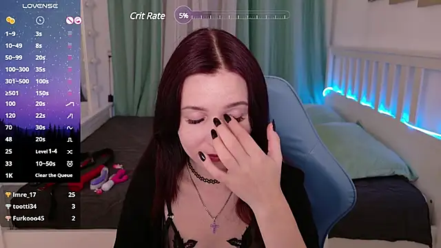 Snapshot of LissMoon chatting on 2, 12, 2024 LissMoon online show from 2, 12, 2024