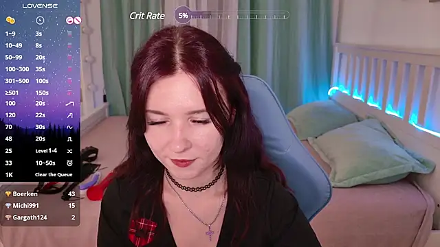 Snapshot of LissMoon chatting on 5, 12, 2024 LissMoon online show from 5, 12, 2024