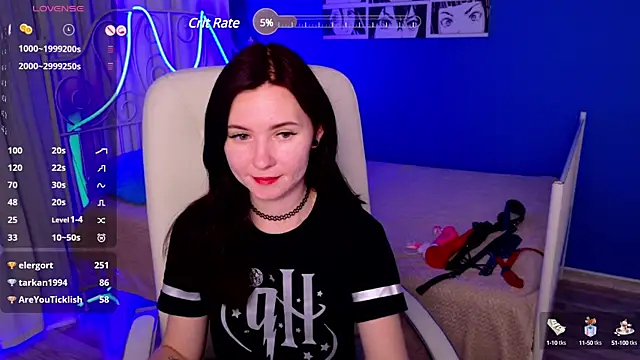 Snapshot of LissMoon chatting on 22, 2, 2025 LissMoon online show from 22, 2, 2025