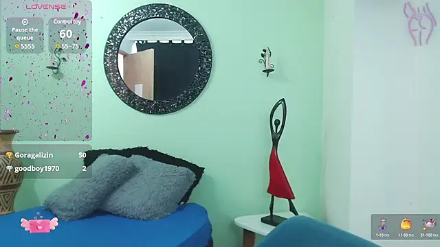 Sofia Franco  online show from 3, 3, 2025