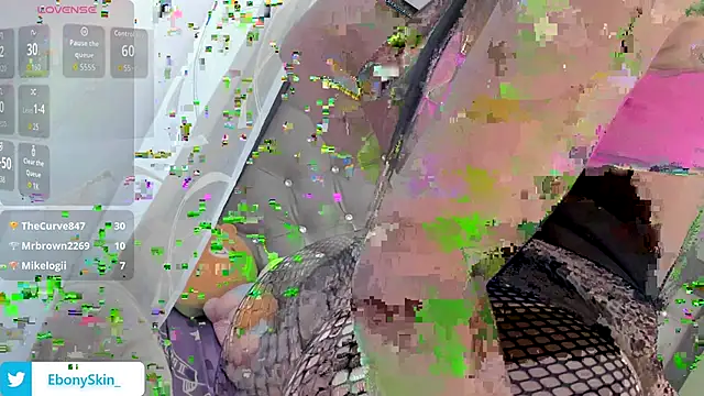 EbonySkin online show from 21, 9, 2025