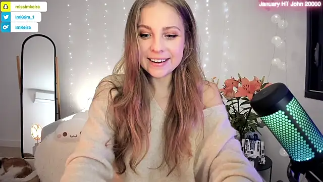 ImKeira online show from 18, 1, 2026