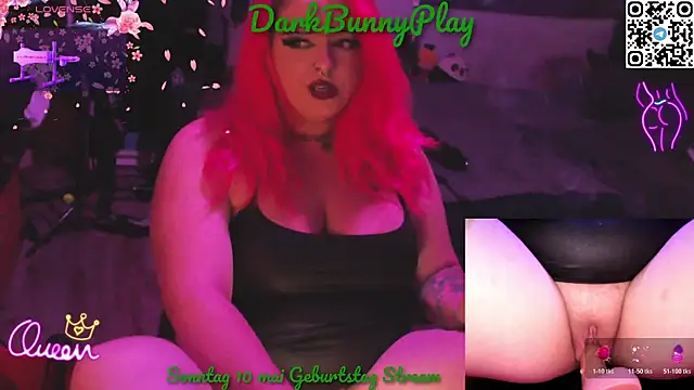 Snapshot of DarkBunnyPlay chatting on 8, 5, 2026 DarkBunnyPlay online show from 8, 5, 2026