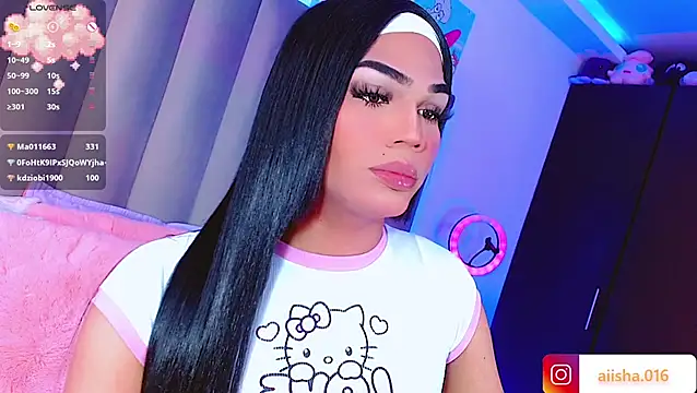 AiishaRose online show from 13, 1, 2025